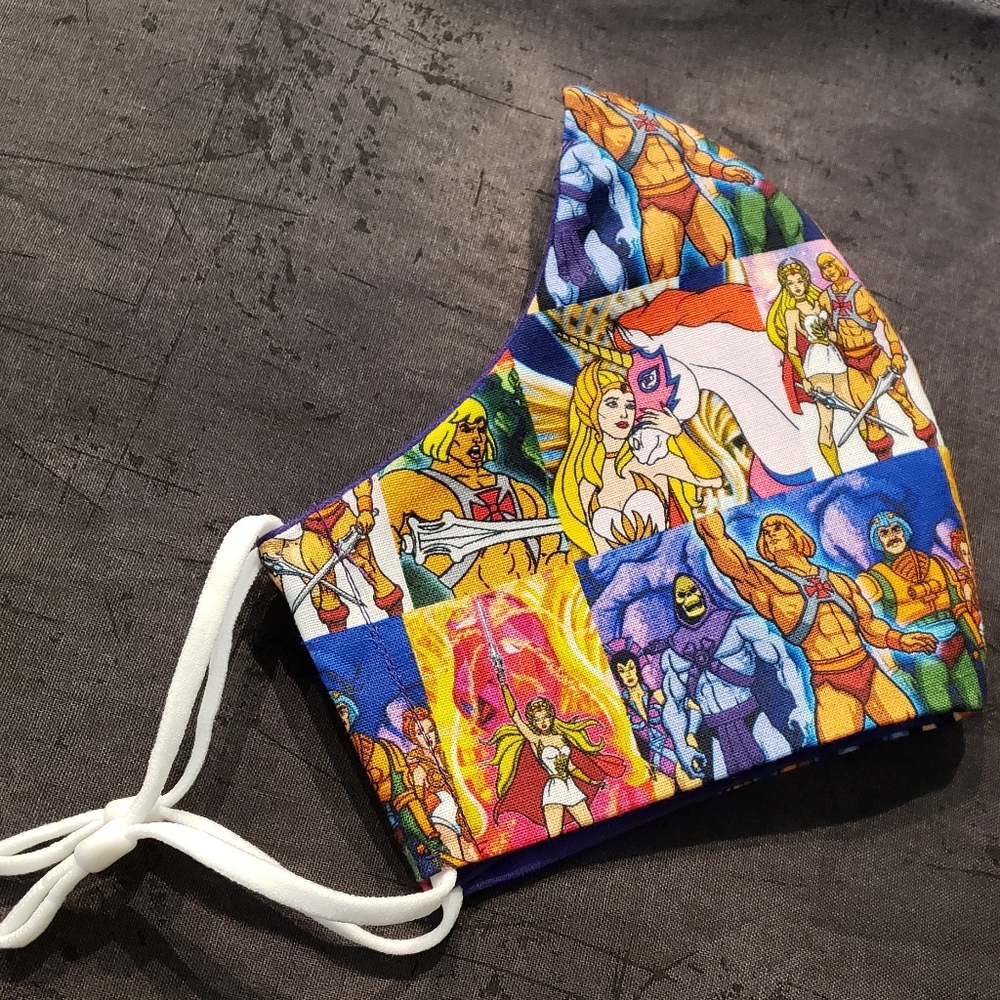 She-ra and He-man face mask